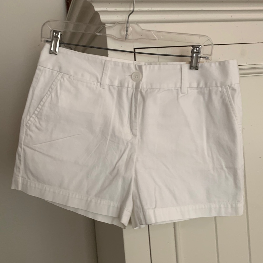 Loft white shorts with tags